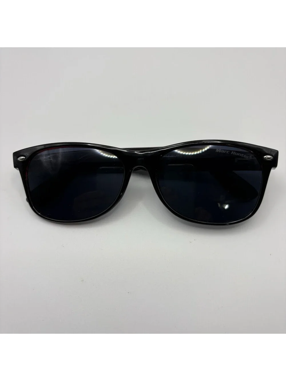 Marc Hunter 7924 Black Red Burgundy Cry Tortoise Men’s Sunglasses 55-17-140 New